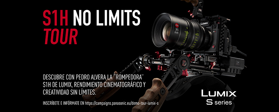 Panasonicpresenta la nueva LUMIX S1H en diferentes puntos de España